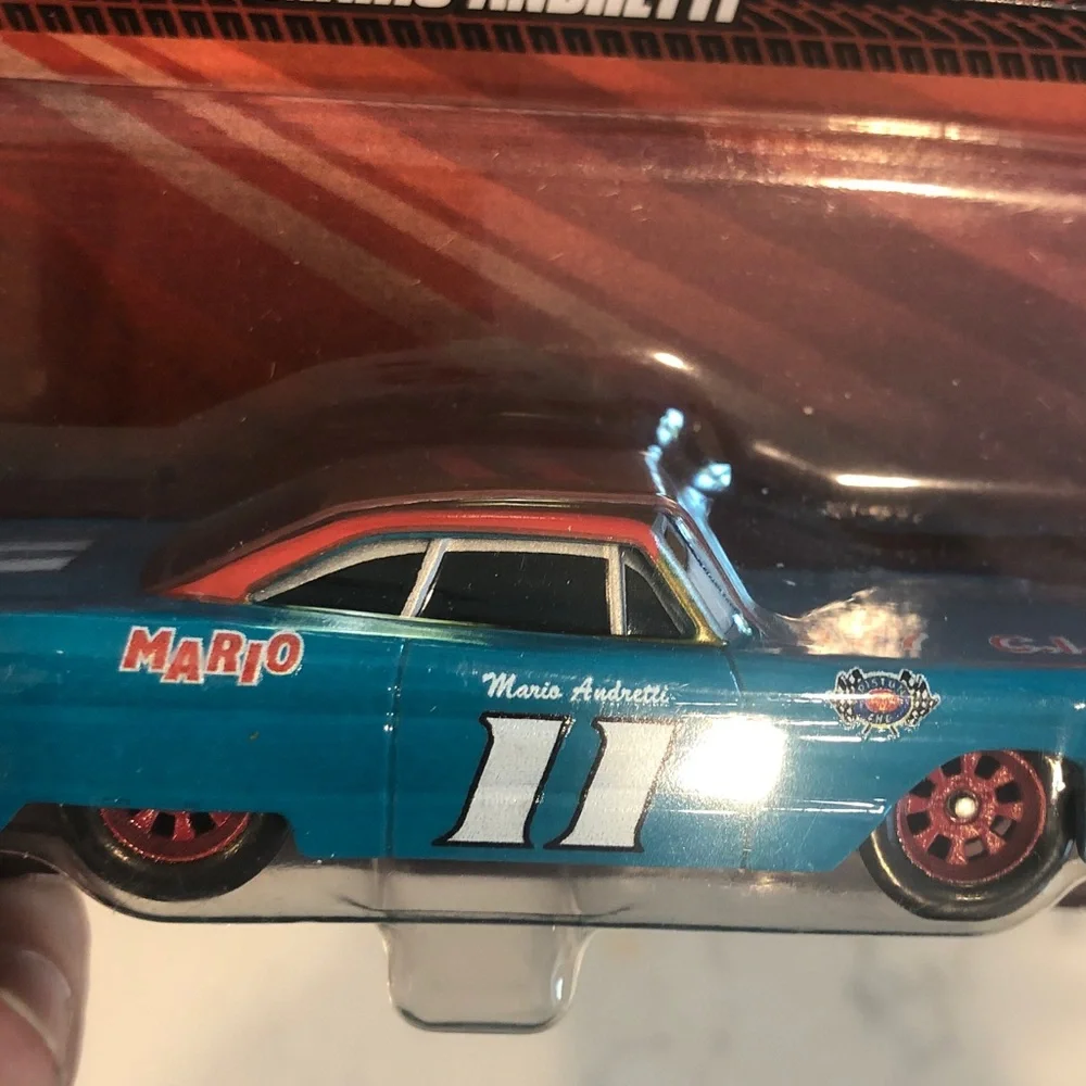 Pixar Cars Mario Andretti Toy Car - Blue